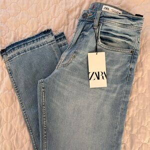 Zara Women's Light Blue Jeans